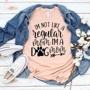 Dog Mom T Shirt, Mom Gift, Dog Lover Tshirt,animal